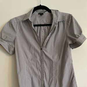 CLUB MONACO short sleeved button down